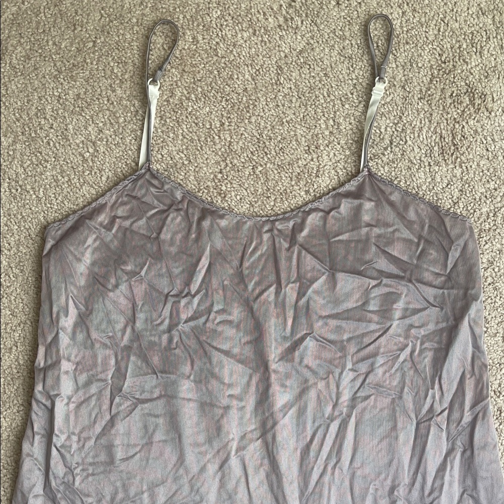 Elegant Lavender Chemise Slip - Picture 3 of 6